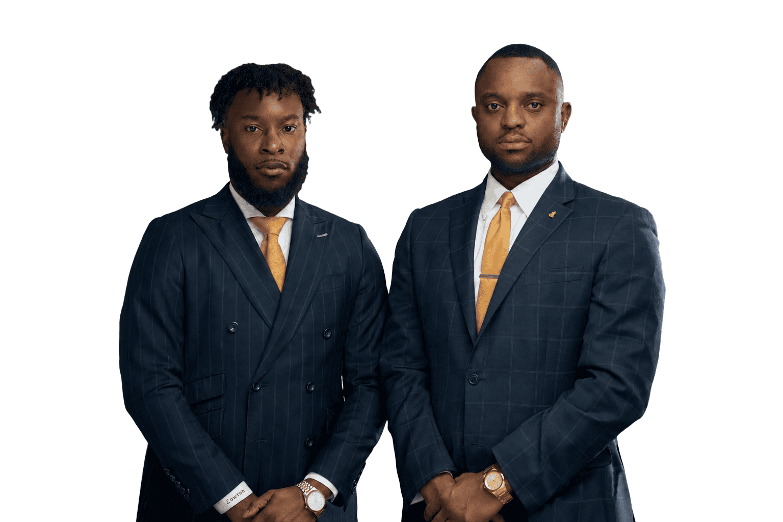 Phoenix co-founders Maxie Lawton, left, and Dante Wright, right
